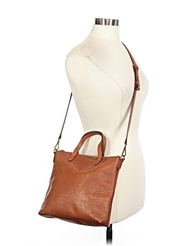 Madewell Leather Satchel (view 2)