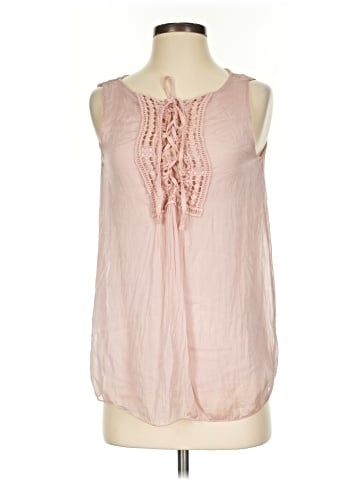 Carla Conti Sleeveless Silk Top (view 1)