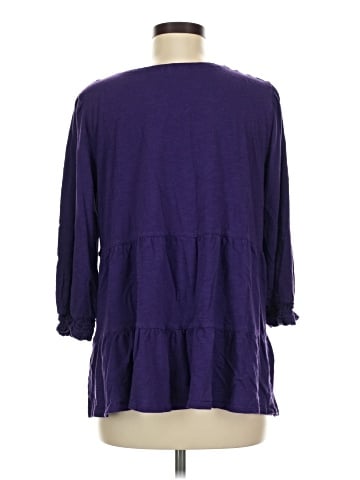 J.Jill 3/4 Sleeve T-Shirt (view 2)
