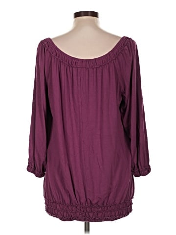 Max Studio 3/4 Sleeve Blouse (view 2)