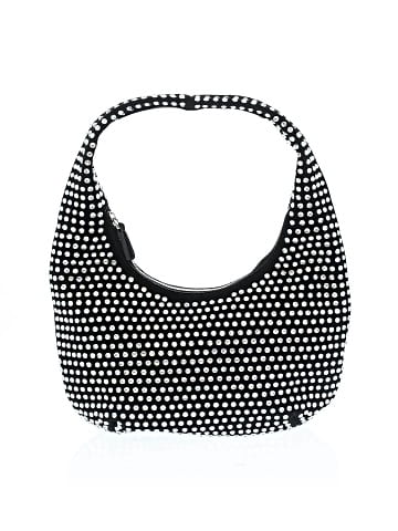 Madewell The Medium Bag in Crystal-Embellished Suede