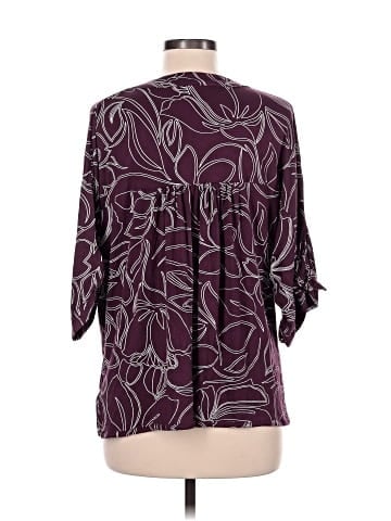 Akemi + Kin 3/4 Sleeve Blouse (view 2)