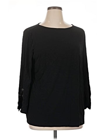 Susan Graver 3/4 Sleeve Top (view 1)