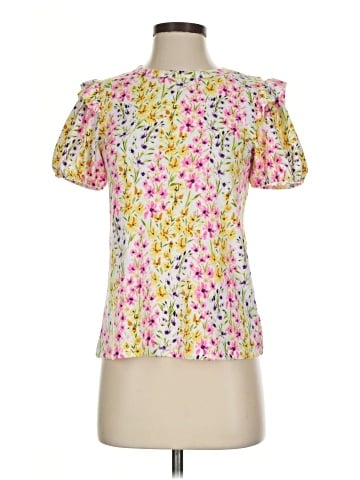 Crown & Ivy Short Sleeve Blouse (view 1)