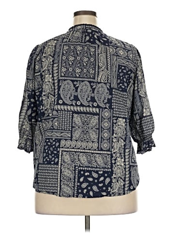 Wit & Wisdom 3/4 Sleeve Blouse (view 2)