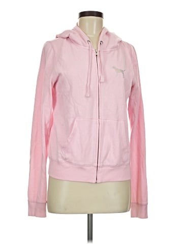 Victoria's Secret Pink Zip Up Hoodie (view 1)