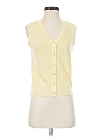 Halogen Sleeveless Button-Down Shirt (view 1)