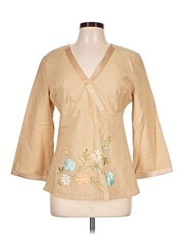 Carole Little 3/4 Sleeve Blouse (view 1)