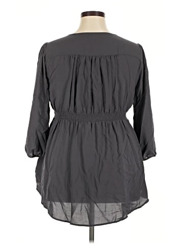 Torrid 3/4 Sleeve Blouse (view 2)