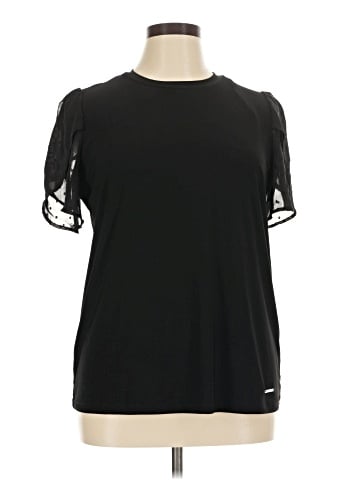 Anne Klein Short Sleeve Top (view 1)