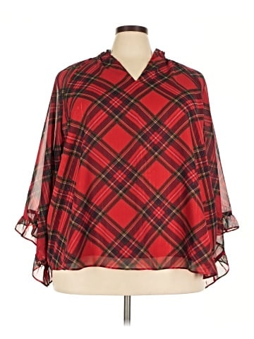 Cato 3/4 Sleeve Blouse (view 1)