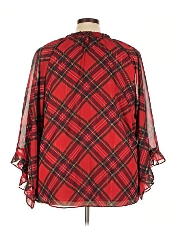 Cato 3/4 Sleeve Blouse (view 2)