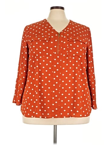 Cato 3/4 Sleeve Blouse (view 1)