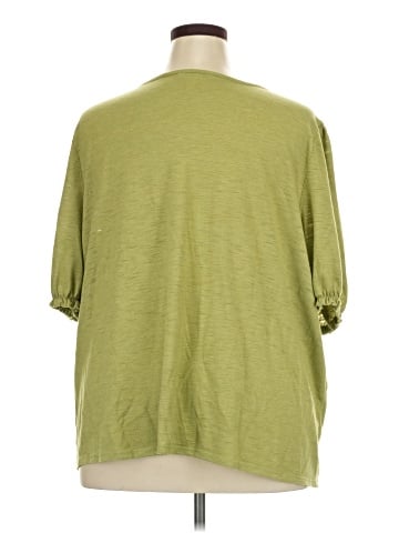 LC Lauren Conrad 3/4 Sleeve T-Shirt (view 2)