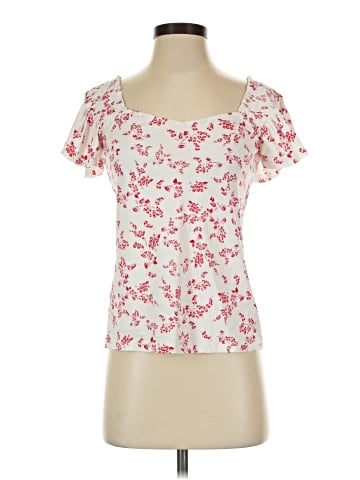 Ann Taylor Short Sleeve Top (view 1)