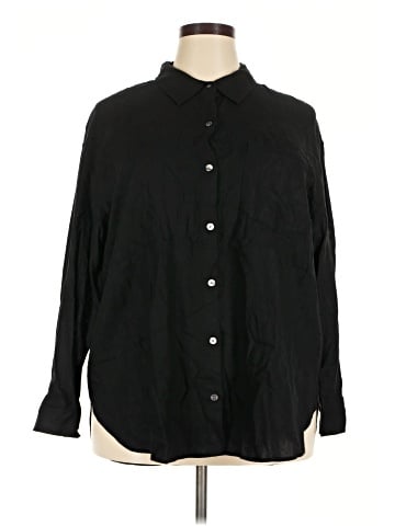 Banana Republic Factory Store Long Sleeve Button-Down Shirt (view 1)