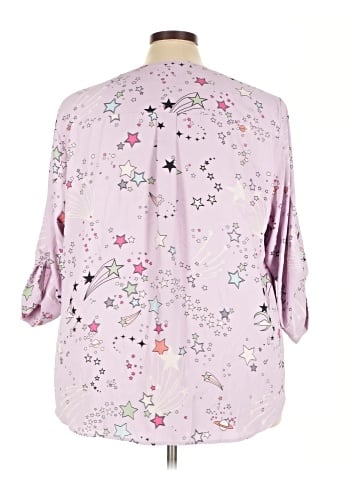 Torrid 3/4 Sleeve Blouse (view 2)