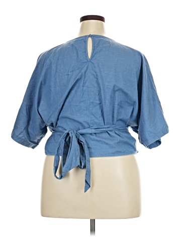 New York & Company Short Sleeve Top (view 2)