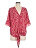 Max Studio 100% Polyester Pink Kimono Size M - photo 1
