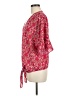 Max Studio 100% Polyester Pink Kimono Size M - photo 5