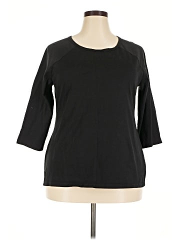Hanes 3/4 Sleeve T-Shirt (view 1)