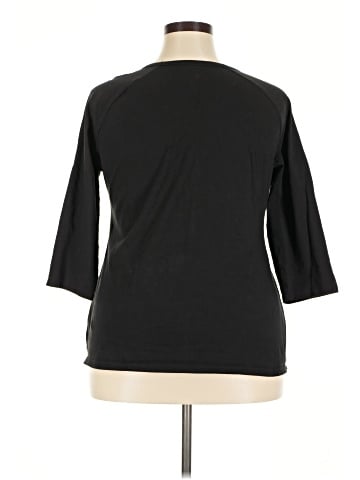 Hanes 3/4 Sleeve T-Shirt (view 2)