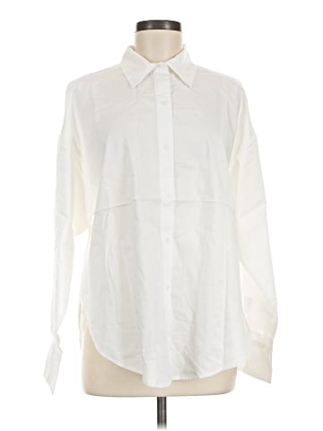 Express Long Sleeve Button-Down Shirt (view 1)