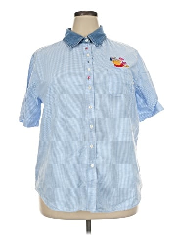 Disney Short Sleeve Button-Down Shirt (view 1)