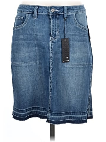 Earl Jean Denim Skirt (view 1)