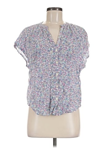 Gap Body Short Sleeve Blouse (view 1)