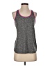 Adidas 100% Polyester Gray Active Tank Size S - photo 1