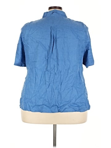 Coldwater Creek Short Sleeve Button-Down Shirt (view 2)