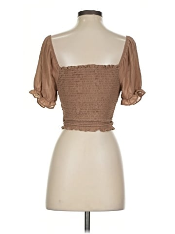Papaya Short Sleeve Blouse (view 2)