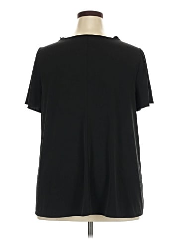 Lane Bryant Outlet Short Sleeve Blouse (view 2)