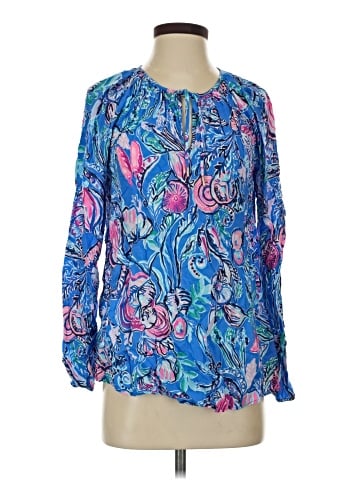 Lilly Pulitzer Long Sleeve Blouse (view 1)