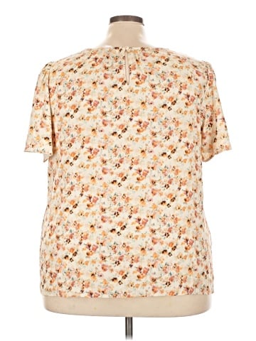 LC Lauren Conrad Short Sleeve Blouse (view 2)