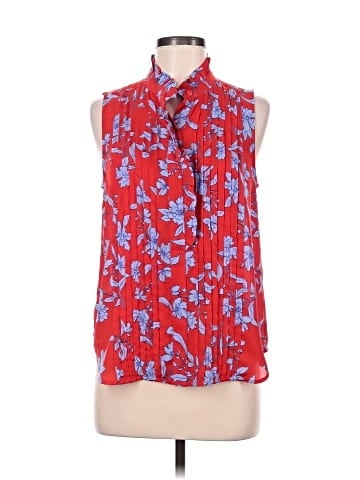 Ann Taylor Sleeveless Button-Down Shirt (view 1)