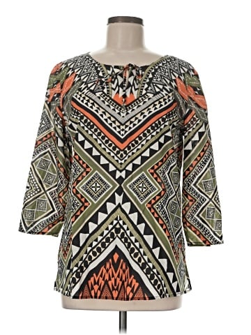 Chico's 3/4 Sleeve Blouse (view 1)