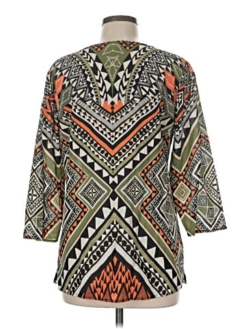 Chico's 3/4 Sleeve Blouse (view 2)