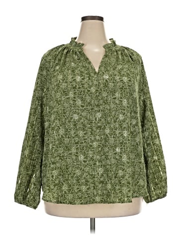 Lane Bryant 3/4 Sleeve Blouse (view 1)