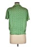 Eclair Green Short Sleeve Blouse Size M - photo 2