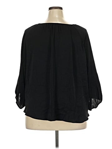JLo by Jennifer Lopez 3/4 Sleeve Blouse (view 2)