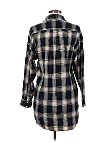 Zara Basic 3/4 Sleeve Button-Down Shirt (view 2)