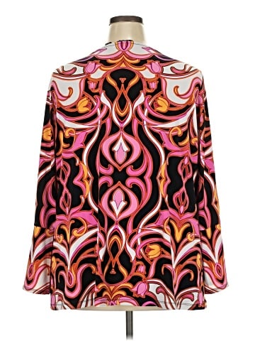 Dennis by Dennis Basso Long Sleeve Blouse (view 2)