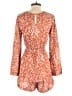 Roxy 100% Viscose Paisley Orange Romper Size XS - photo 2