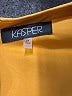Kasper 100% Polyester Solid Yellow Jumpsuit Size 2X - photo 4