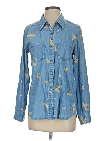 Style&Co Long Sleeve Button-Down Shirt (view 1)