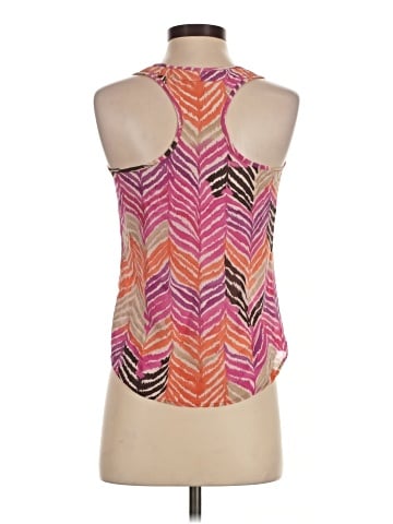 Trina Turk Sleeveless Silk Top (view 2)