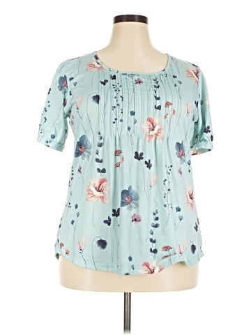 Unbranded Short Sleeve Blouse (view 1)