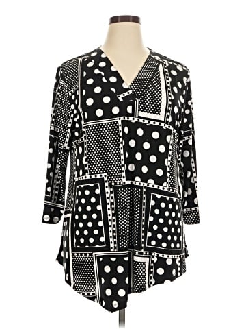 Allison Daley 3/4 Sleeve Blouse (view 1)